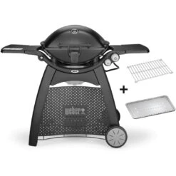 Weber Q3200 Gasbarbecue Station Black