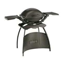 Weber Q2400 Elektrische Barbecue Met Stand Dark Gray