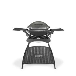 Weber Q2400 Elektrische Barbecue Met Stand Dark Gray -Weber BBQ Wereld 117760 900 03 2