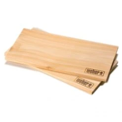 Weber Rookplanken Western Red Cederhout Klein -Weber BBQ Wereld 4865 weber 17522