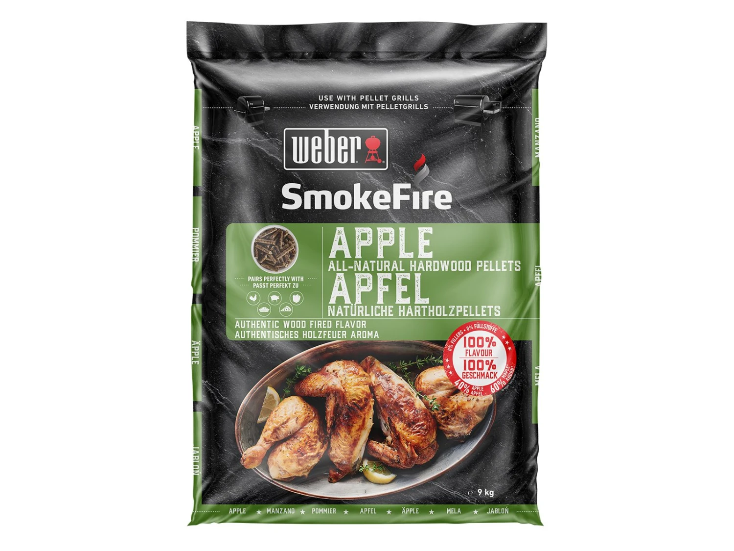 Weber Apple Barbecue Houtpellets 1 Weber Apple Barbecue Houtpellets