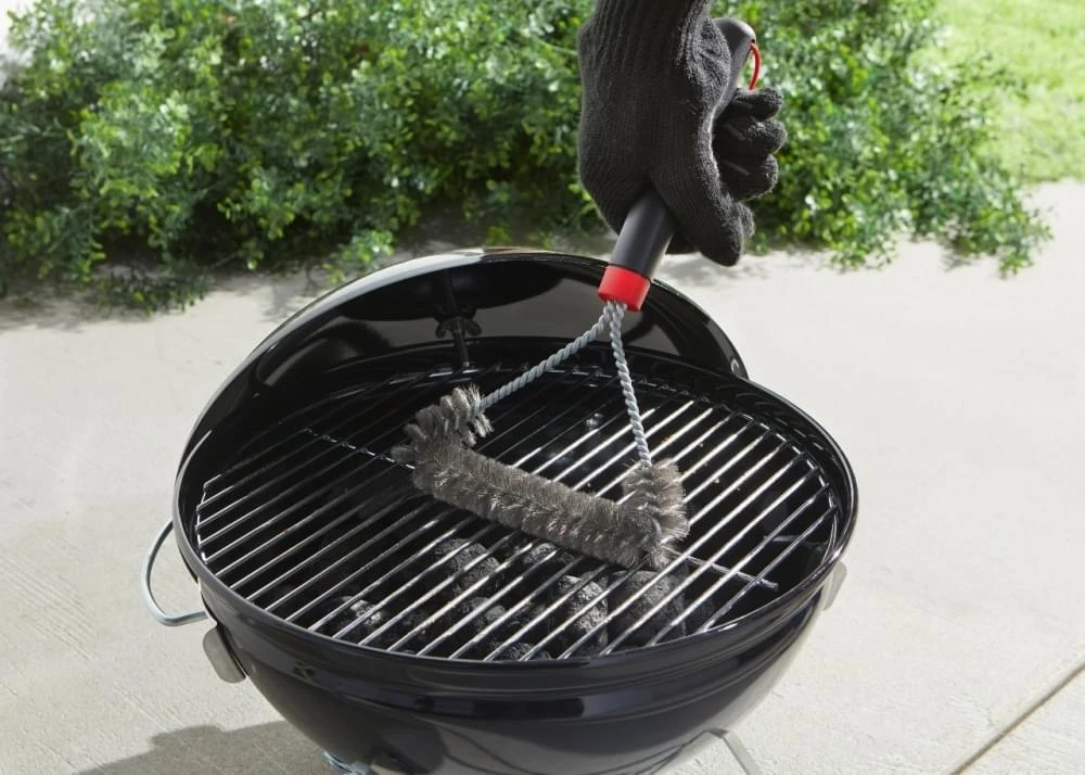 Weber Grillborstel Driezijdig 30 Cm 5 Weber Grillborstel Driezijdig 30 Cm - Afbeelding 5