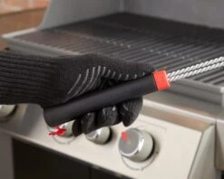 Weber Grillborstel Driezijdig 46 Cm -Weber BBQ Wereld 85315 weber grillborstel driezijdig 46 cm