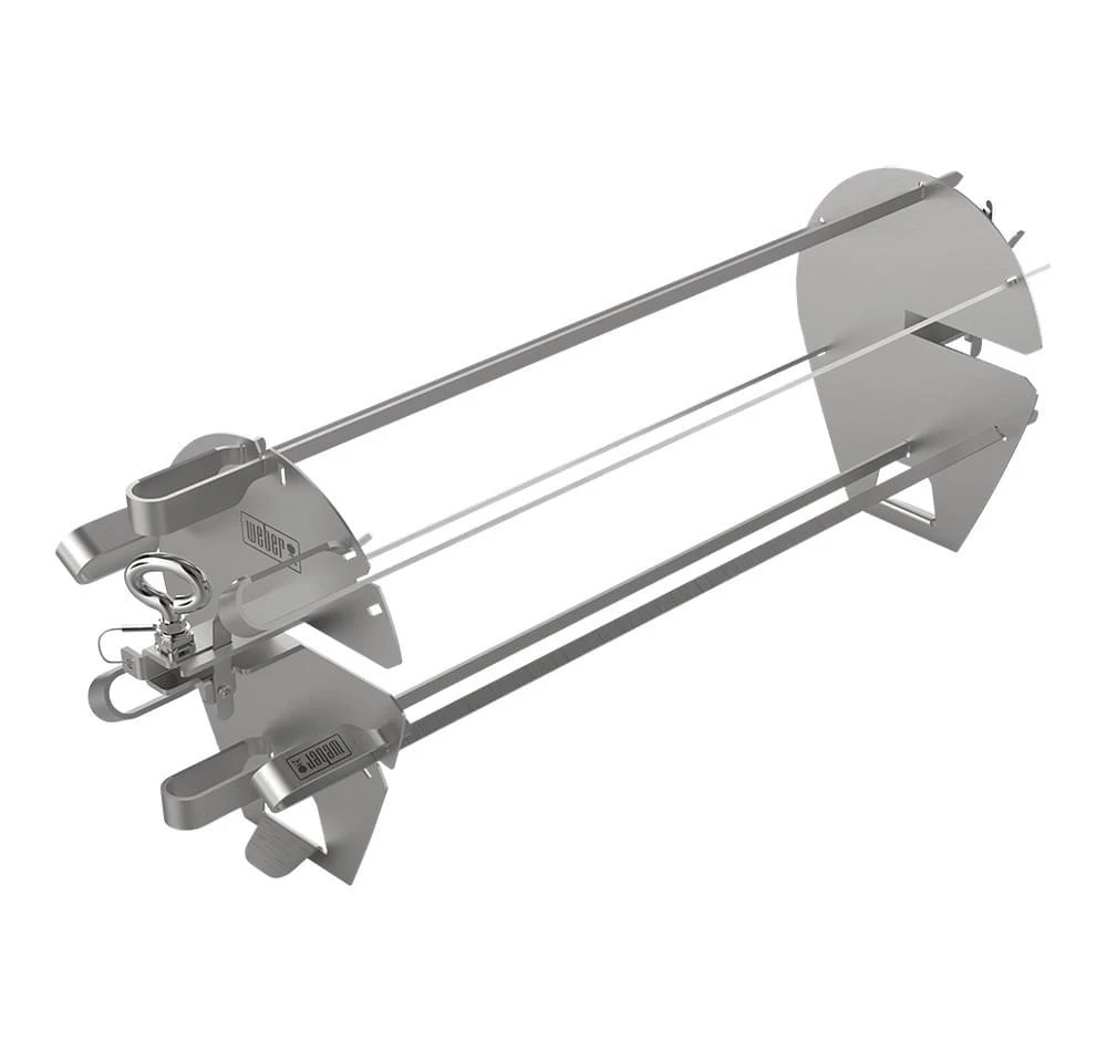 Weber Crafted Rotisserie Braadspiesenset 1 Weber Crafted Rotisserie Braadspiesenset