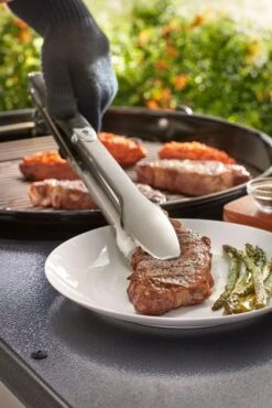 Weber® Premium Barbecuetang - Roestvrij Staal, Zwart -Weber BBQ Wereld weber premium barbecuetang 1615542799 2 l