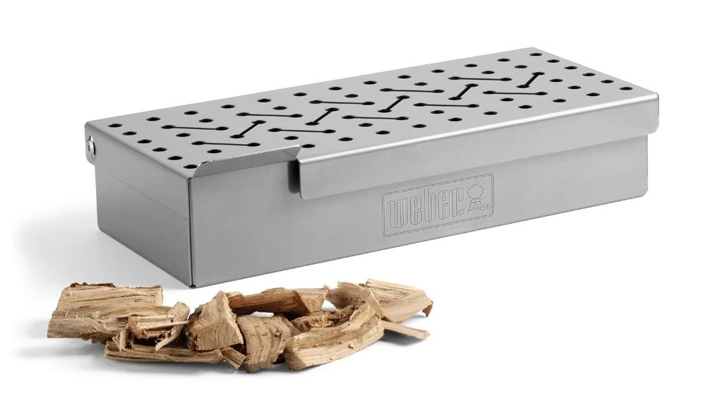 Weber® Universele Rookbox - RVS 1 Weber® Universele Rookbox - RVS